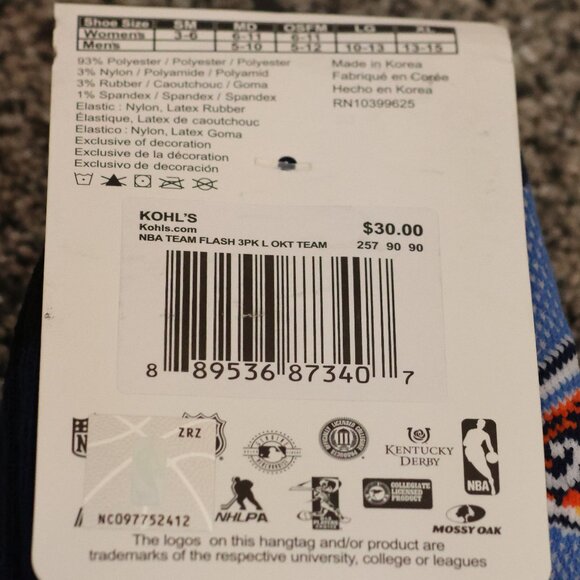 OKC Thunder Socks - Picture 4 of 4